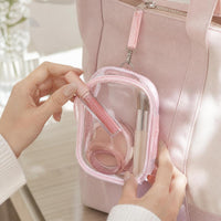 Clear PVC Doll Display Bag for Cotton Dolls and Plush Toys, Ideal for Conventions and Outings