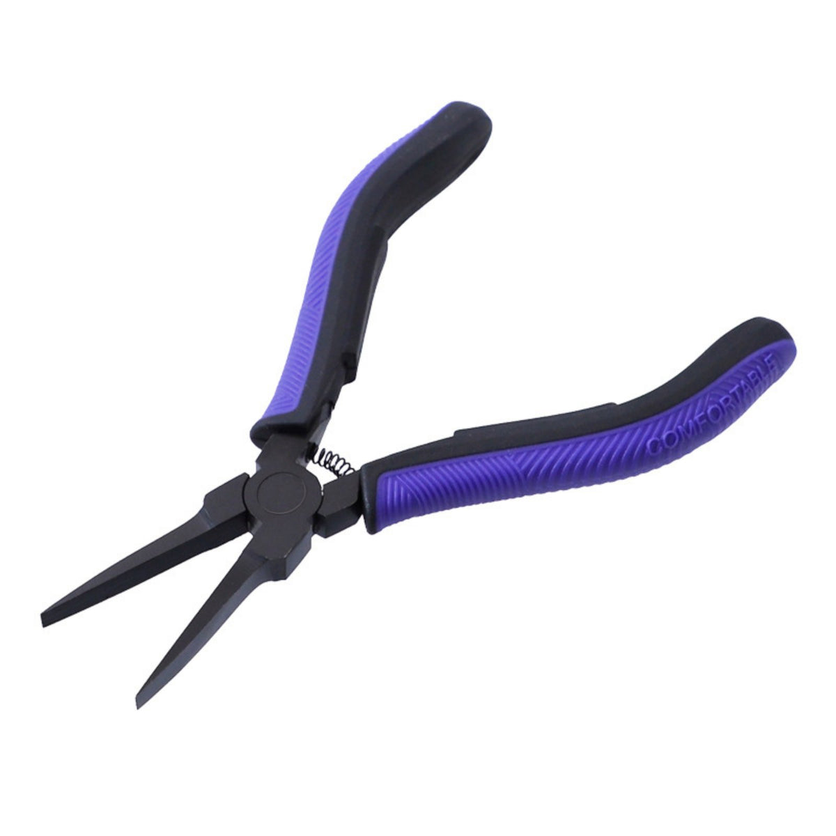 Precision Tip 3D Print Support Removal Pliers Action Flat Nose Pliers Heat-Treated Carbon Steel for Hobbyists