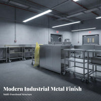Medical Scrub Sink Hands Commercial Hand Sink Floor Mount Wash Basin for Lab Technicians, Chefs, Hospital, Workshop