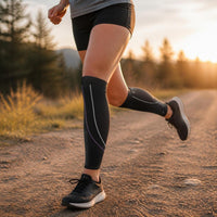 JKN Professional Compression Calf Sleeves for Sports - Thin, Breathable, Quick-Dry Leg Support for Running, Cycling, Tennis