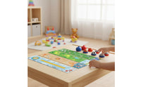 Interactive 4 in 1 Tabletop Sports Game Multiplayer Miniature Curling Game Set for Children, Family, Party