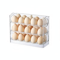Multimulti-tier ovum rack holder Dispenser Space-Saving 3-Tier rotating ovum rack holder Rack Large Capacity