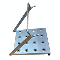 Foldable Design Ladder Work Platform Heavy Duty Ladder Tool Tray Anti-Slip Surface Easy Installation for Workshop