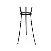 Standing or Sitting Use Djembe Stand Universal Fit African Drum Stand Non-Slip Rubber Feet Adjustable Drum Tripod Portable for Percussionists, Professional Players, Music Practice, Stage Performance, Live Gigs, Recording Studio