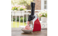 Homemade Fruit Ice Cream Maker Healthy Ice Cream Machine with Plunger Electric Soft Serve Machine Easy to Clean for Families