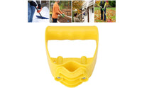 Labor-Saving Ergonomic Shovel Handle Universal Fit Adjustable Shovel Handle Easy to Install Back Saver Grip for Gardeners, Yard Workers, Gardening, Outdoor Work