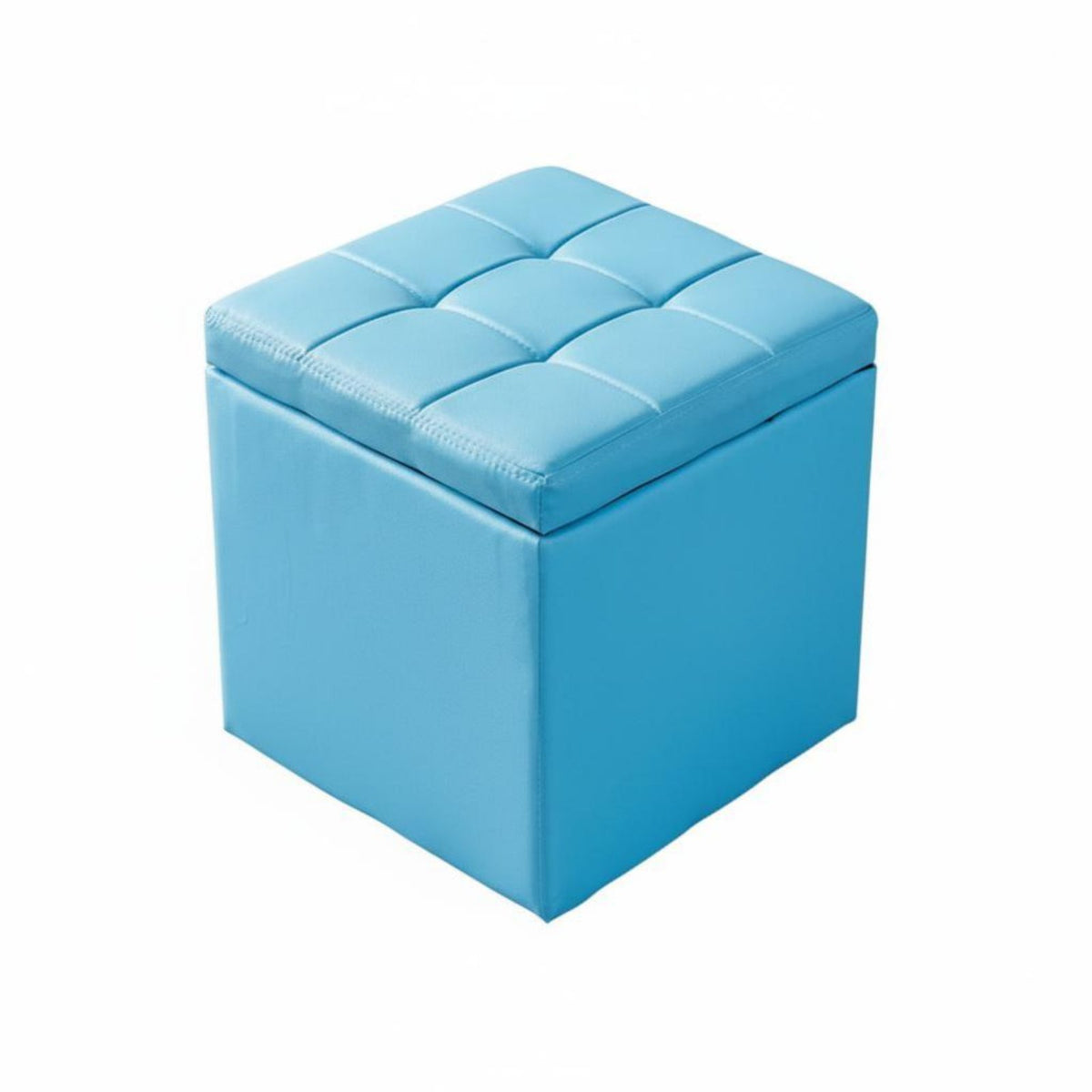 Tufted Storage Ottoman Comfortable Seating Tufted Storage Cube for Fitting Room