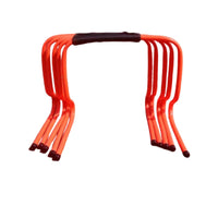 5 Pieces Agility Hurdles with Carry Strap Portable Hurdle with Carrying Strap Space-Saving Agility Hurdle for Athletes