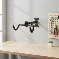 Bike Wall Mount Hanger Telescoping Bike Wall Mount Cycle Hanger with Adjustable Arm Space-Saving Retractable for Cyclists