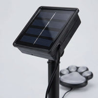 Solar Lights Outdoor Garden Decor for Pet Lovers, 4 Pack Garden Lights with Separate Panel, Solar Powered Garden Lights, LED Night Lights Gift
