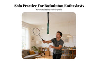 Badminton High Clear Practice Aid Long-Lasting Hanging Badminton Practice Aid Sports Equipment Easy Installation Automatic