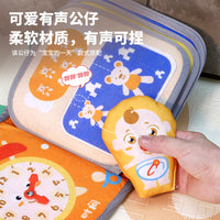 Cloth Book for Toddlers with Interactive Elements
