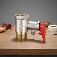 Relief Control Threaded Pressure Relief Control with Lever Easy to Install for Home Repair Hobbyists