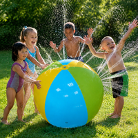 inflatable sprinkler ball