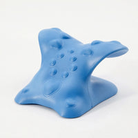 Textured Cervical Neck Support Pillow Cooling Neck Pillow with Massage Bumps Supportive Cushion Ergonomic for Reading