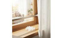 40 Pieces Inner Rail Curtain Stop Clear Construction Curtain Track End Stop Universal Usage