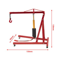 Detailed Miniature Engine Hoist Model Display Decor Display Scene Accessory Photo Prop for Collectors