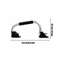 Folding RV Grab Bar Anti-Slip Grip RV Folding Grab Handle Foam Padded Motorhome Entry Door Handle for Elderly