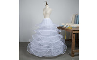 Adjustable Waist Petticoat Full Volume Hoop Skirt Soft Lining Crinoline Petticoat for Fashion Fans