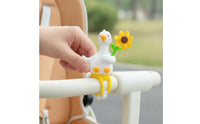 4 Pieces Bike Handlebar Duck Fun Handlebar Duck Easy Installation