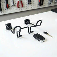 Stainless Steel Double Hook Car Hanger Multifunction Car Seat Hook Organizer Space Saving Headrest Coat Hanger Easy to Install for Travel