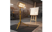 High Power Handheld Infrared Paint Dryer Fast Drying Auto Body Repair Heat Lamp Even Heating Handheld Paint Dryer for Professionals, Spray Booth