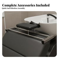 Comfortable Shampoo Bed Headrest Easy Installation Hair Washing Pillow Long-Lasting for Hairdressers, Children, Barbershop, Beauty Parlor