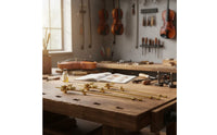 Violin Center Seam Clamp Professional Grade Violin Seam Clamp Versatile String Instrument Making Tool for Luthiers, Workshop