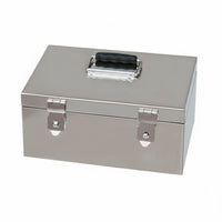 Lockable Cash Box with Coin Tray Portable Security Container long-lasting Design Office Supply Multi-Compartment for Small Business Owners, Event Organizers, Market Stalls, Markets, Garage Sales, Events