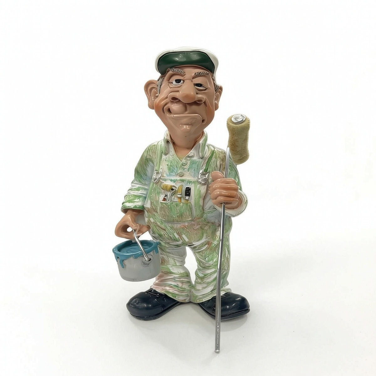 Tradesperson Figurine Caricature Cartoon Figurine Novelty for Desk, Tradespeople