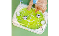Interactive Cat Soccer Field Toy Boredom Relief Electronic Cat Challenge Toy USB Charging Pet Supply LED Light for Kittens
