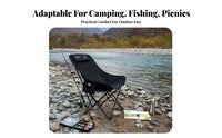 Highspine Design Adjustable Lounger with Footrest Integrated Headrest Reclining Camp Lounger robustDuty Frame Camping Chair Includes Carry Bag for outdoor enthusiasts, Outdoor lovers, fishermans, outdoor meal, Fishing, spineyard, Garden