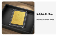Gold Foil Phone Decal Auspicious Designs Gold Foil Phone Er Chinese Good Luck Er for Gift Presenters, Laptops, Notebooks, Wallet