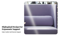 Highrear Design side supportchair with rotating Tablet Enclosed Shape Oversized side supportchair Soft Upholstery Lounge Chair for Business Owners, Interior Designers, Apartment Dwellers, grooming lounge, Reception Area, Bedroom