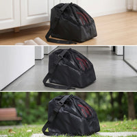 Drawstring Skate Storage Bag Long-Lasting Skate Bag with Shoulder Strap Large Capacity Sturdy for Skaters