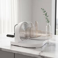 Bread Slicer with Hand Crank Manual Bread Slicer Ergonomic Loaf Cutter for Kitchen