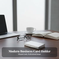 Stainless Steel Card Holder Anti-Degaussing Stainless Steel Credit Card Wallet