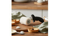 Pizza Pastry Docker High-Impact Pastry Docking Roller Handheld Pizza Roller with Spikes for Cooking