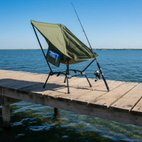 Carry Bag Folding Moon Chair Slanted Backrest Black Metal Folding Chair Low Seat Outdoor Furniture Portable