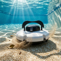 Robotic Pool Cleaner Wireless Cordless Pool Cleaner Compact Slimline