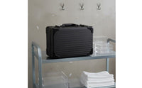 Lighted Makeup Case Large Capacity Makeup Case with Mirror Removable Dividers Portable Cosmetic Organizer for Salon