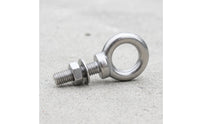 Fixing Loop with Threaded Bolt Lifting Loop Eye Bolt Heavy-Duty Fastener for Workshop