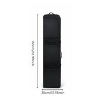 Large Capacity Ski Bag Multiple Carry Handles Single/Double Snowboard Bag Waterproof Athletic Gear Storage for Snowboarders