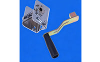 Metal Body Hand Crank Winder Long-Lasting Wire Tensioner Easy to Use Hand Crank Net Tightener Portable