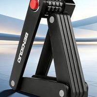 Anti-Theft Folding Bike Lock Lightweight Foldable Bike Lock Portable for Parking, Outdoor, Commuting
