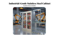Fire Equipment Storage Cabinet Heavy-Duty Construction Micro Fire Station Cabinet Lockable for Officers, Factories, Warehouses, Industrial Site