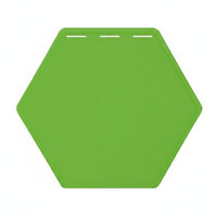 Hexagonal Training Mat Molded Floor Spot Markers  Low-Level Pad-Profile Training Gear for Athletes, Home Workouts
