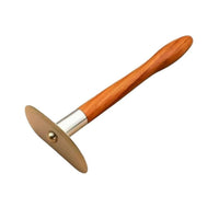 Brass Gua Sha Tool Long-Lasting Handheld Scraping Paddle Polished Border
