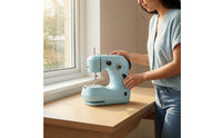 Two-speedSpeed Compact Sewing Machine Backward Stitching Tabletop Sewing Machine Stitch Selection Markings for DIY Handcraft