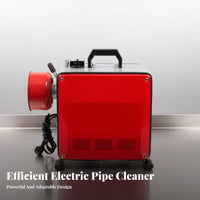 Electric Pipe Dredging Machine Strong Power Electric Drain Auger Easy Heavy Duty Drain Cleaner Machine for Commercial Use, Washroom, Kitchen